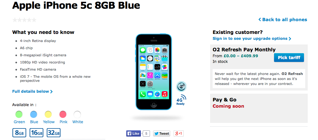 Iphone5c o2