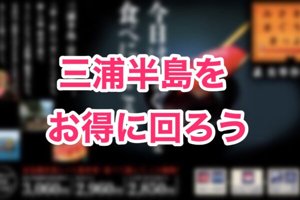 「みさきまぐろきっぷ」がリニューアルして最強感がハンパないので使いたい