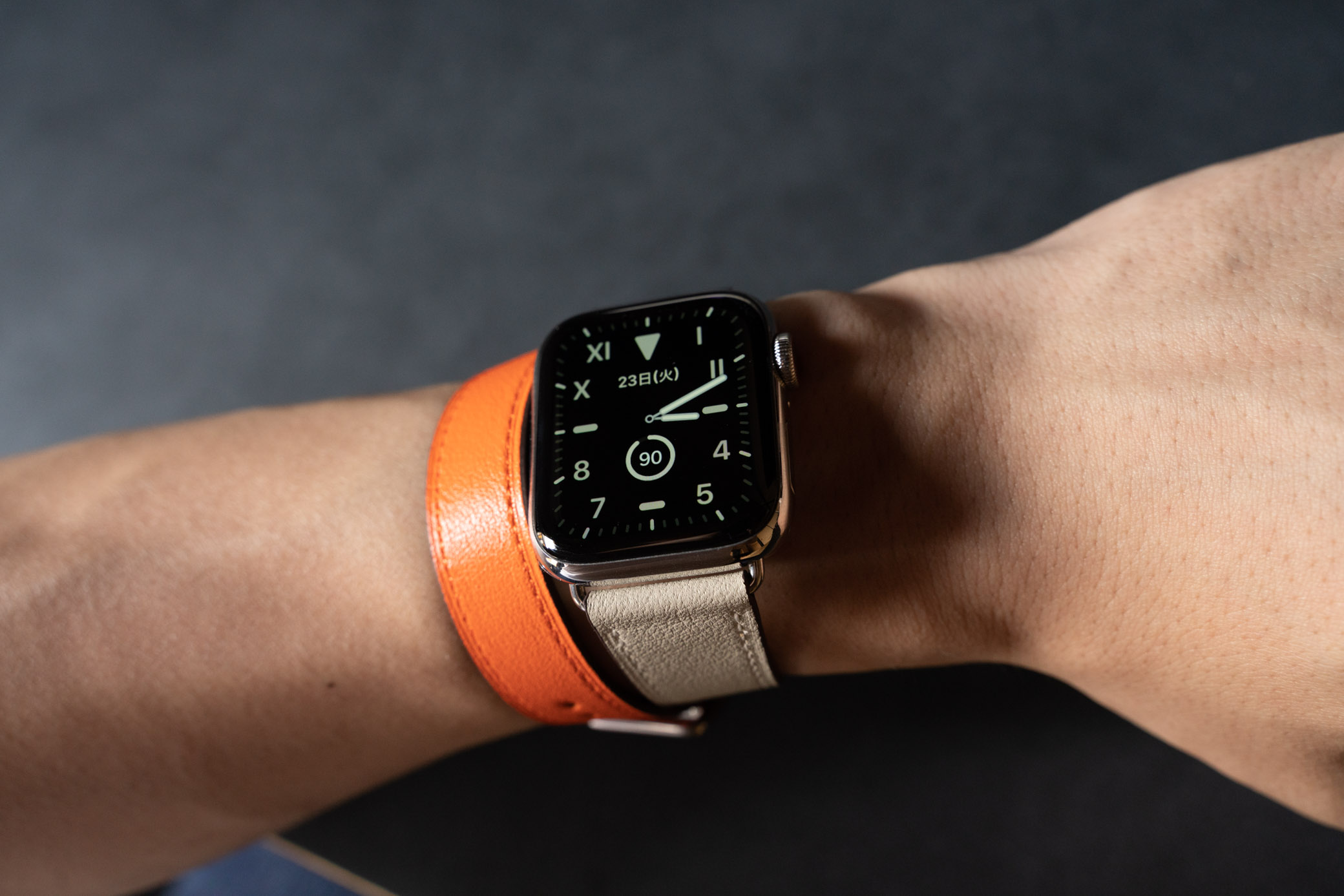 GIANTSさん Apple Watch HERMES スポーツバンド #635-connectedremag.com