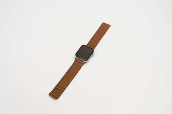 Apple Watch用純正バンド『レザーリンク』を半年強使ってみたレビュー。思ったよりも劣化が激しかった